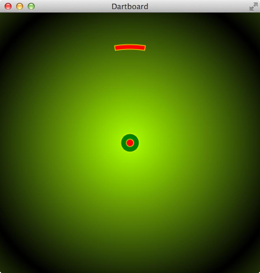 JavaFX Dartboard